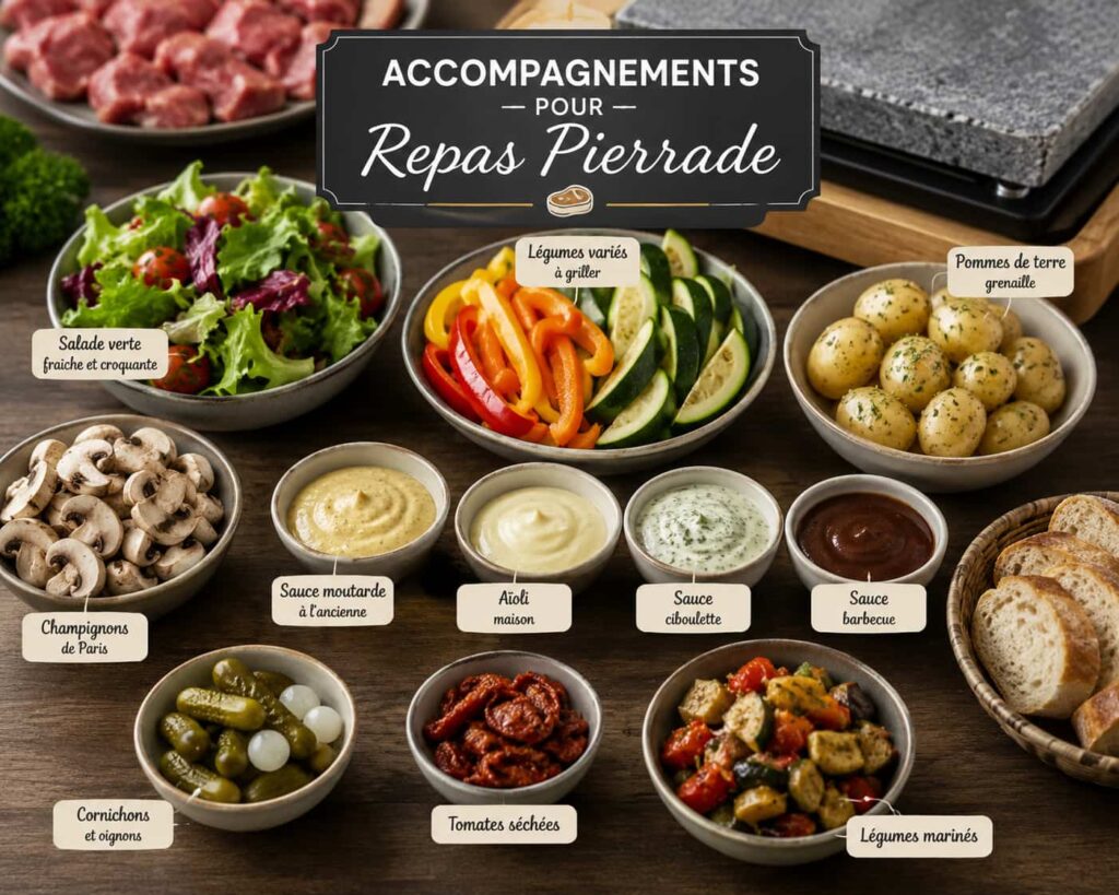 Accompagnement pierrade