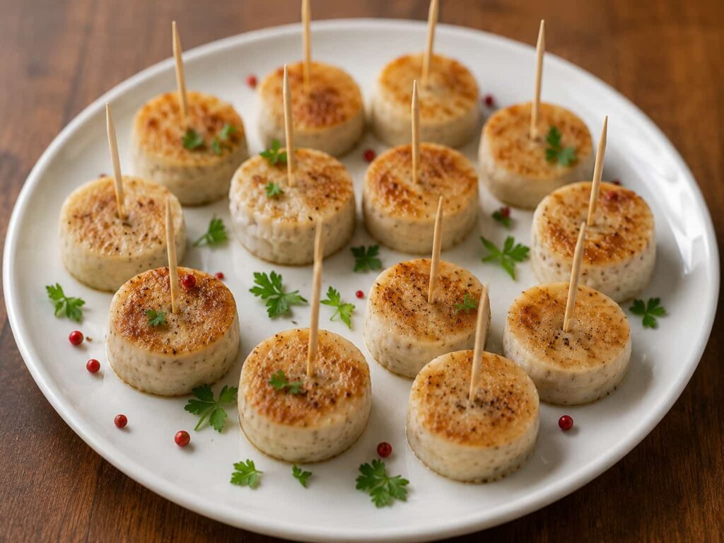 Boudin blanc en apéritif