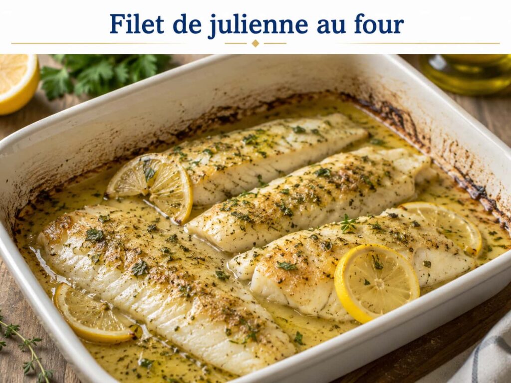 Filet de julienne au four