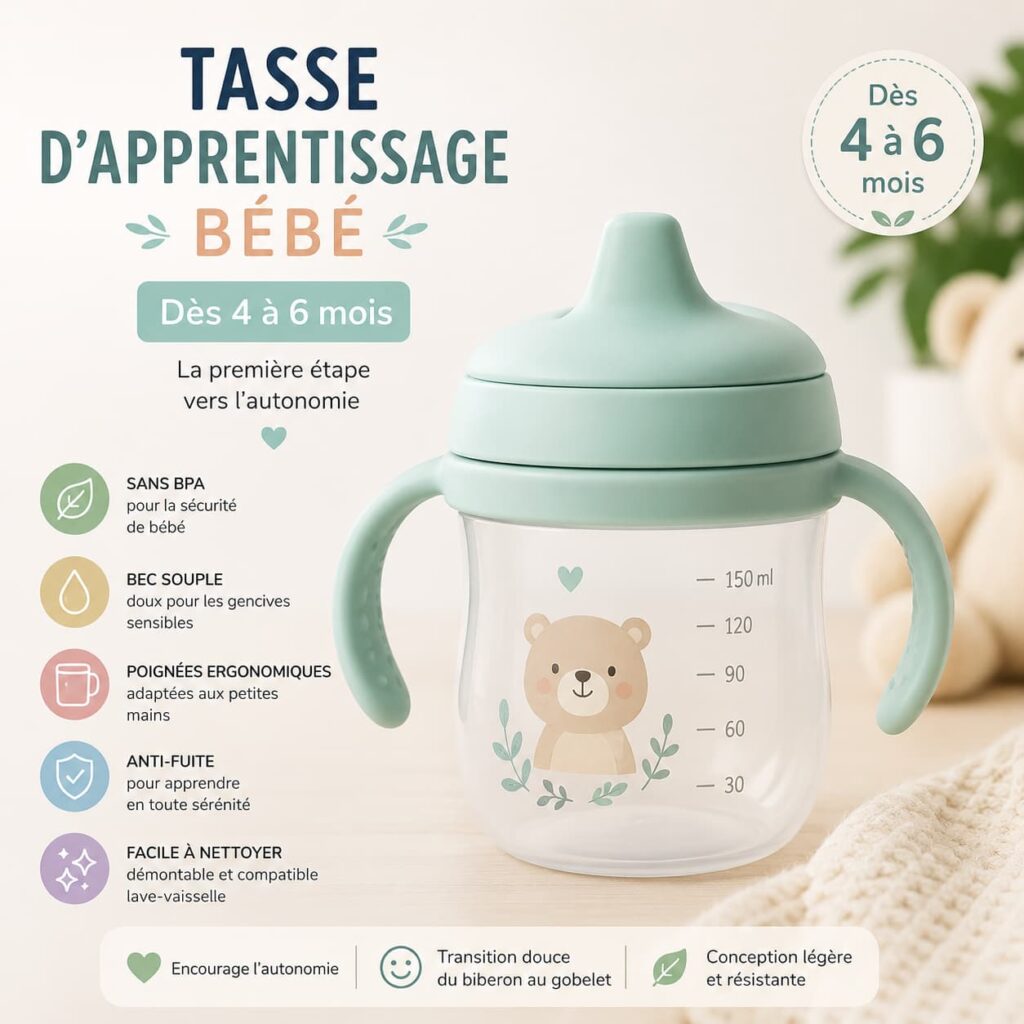 Tasse apprentissage bébé