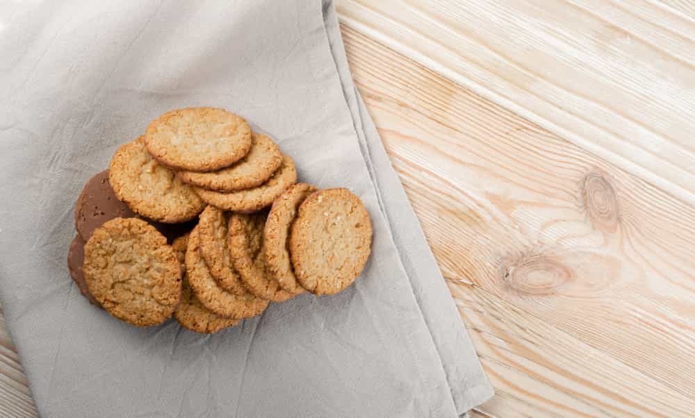 Biscuits fins aux flocons d'avoine