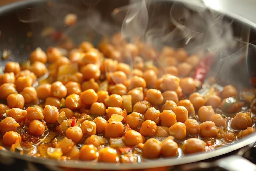 Cuisson des pois chiches