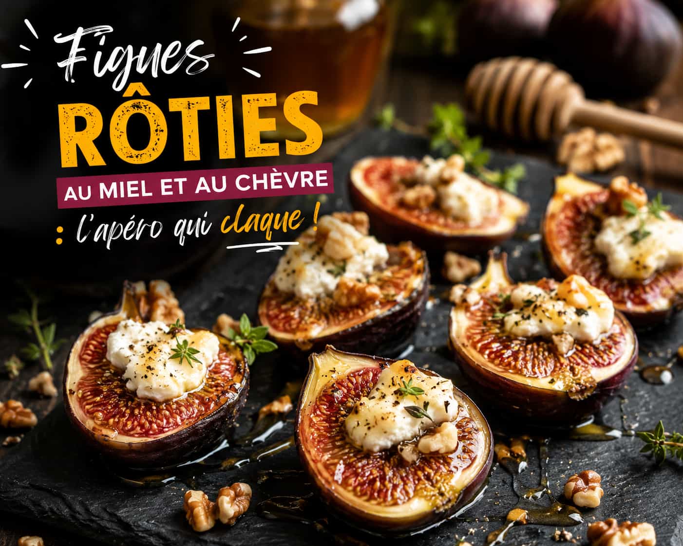 Figues rôties au miel