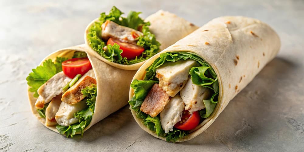 Wrap poulet