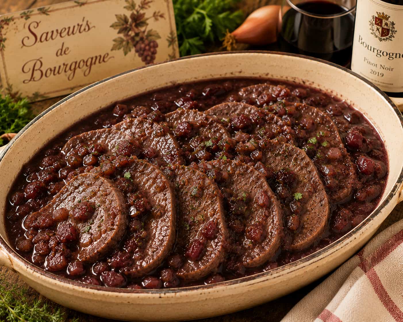 Langue de boeuf façon grand-mère : la recette fondante et sa sauce piquante à tomber