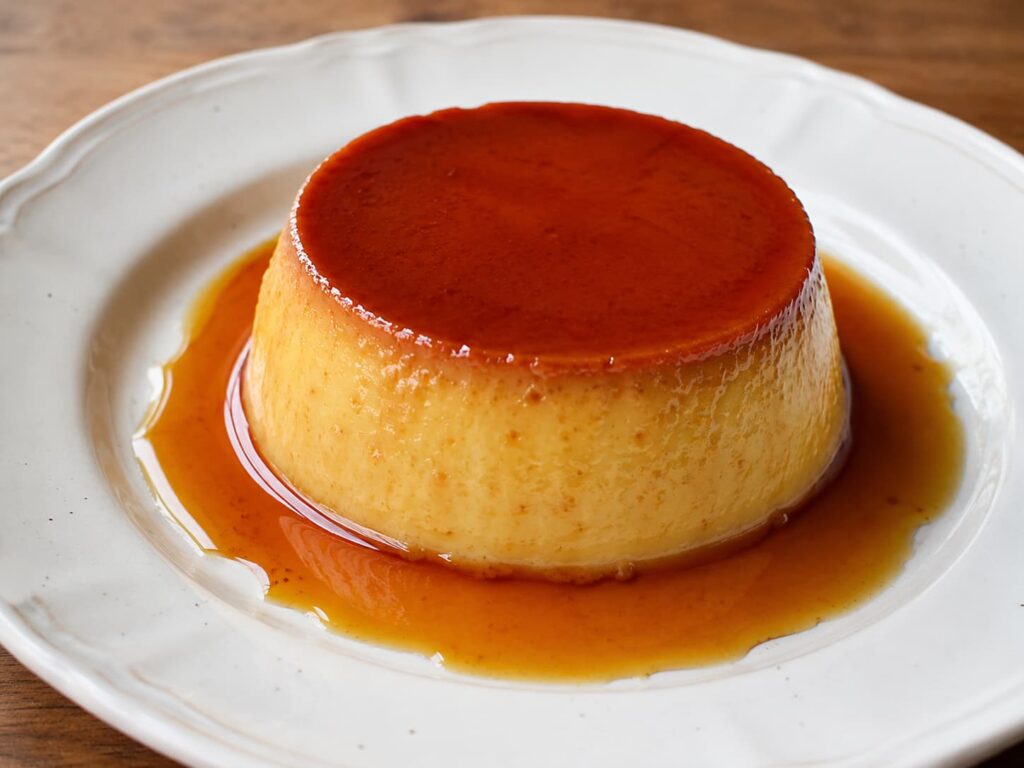 Flan aux oeufs caramel
