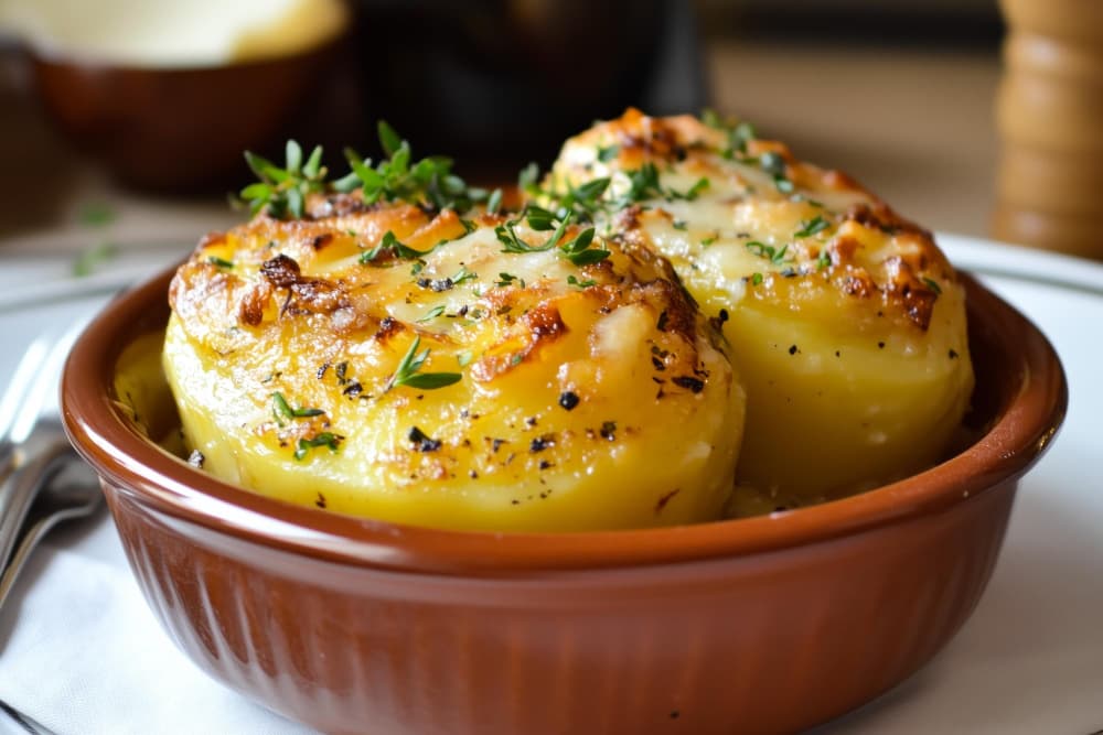 Pommes de terre farcies de grand-mère : la recette fondante et terriblement gourmande