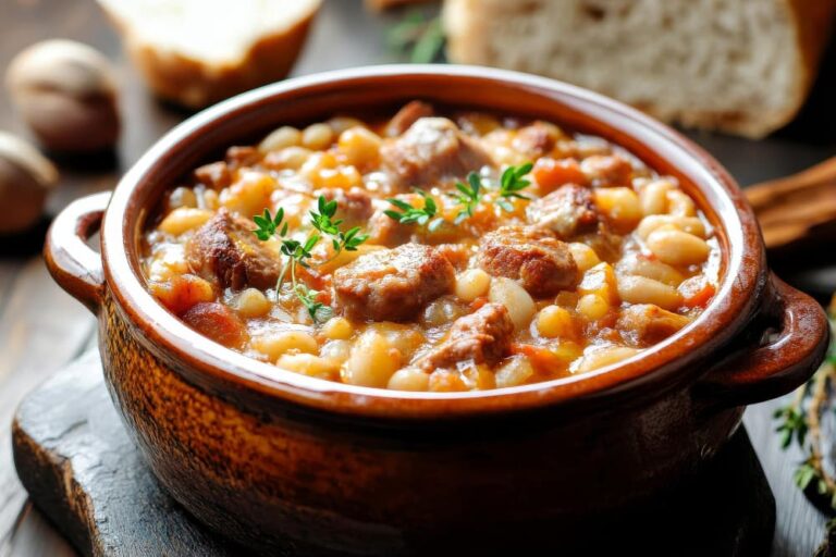 Cassoulet français traditionnel