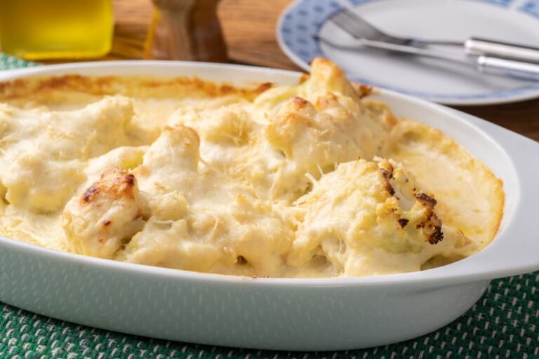 Chou fleur gratiné au parmesan