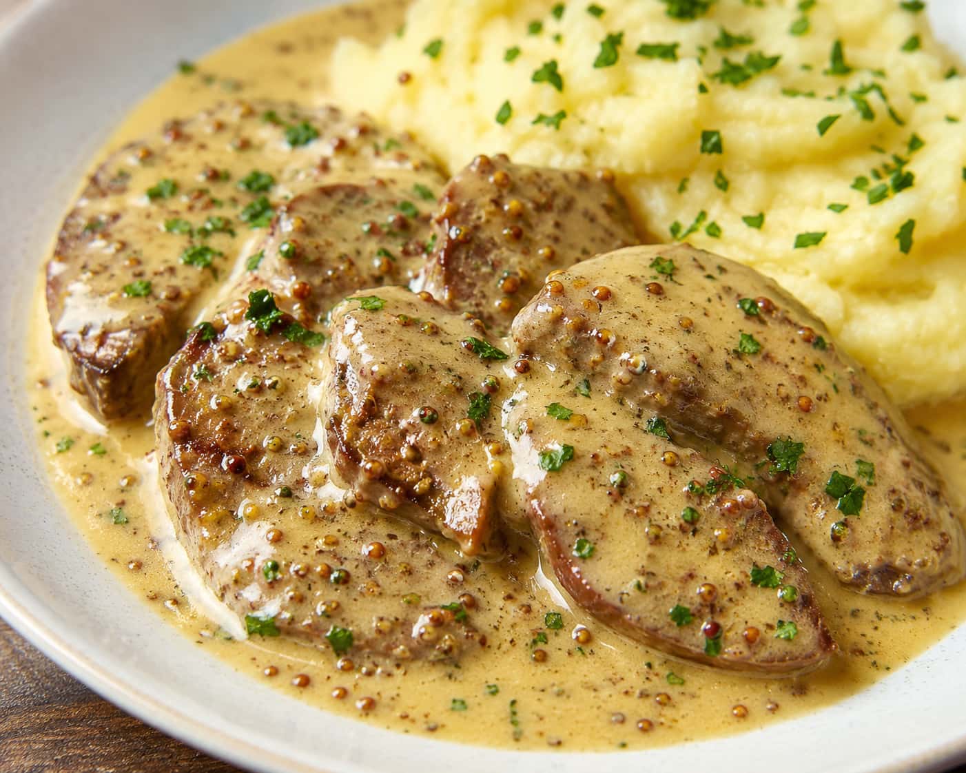 Rognon de veau façon grand-mère : la sauce à la moutarde qui fait tout oublier