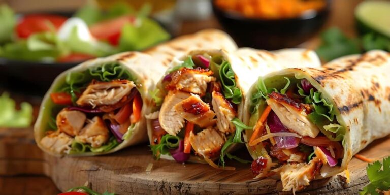 Wrap de dinde californien