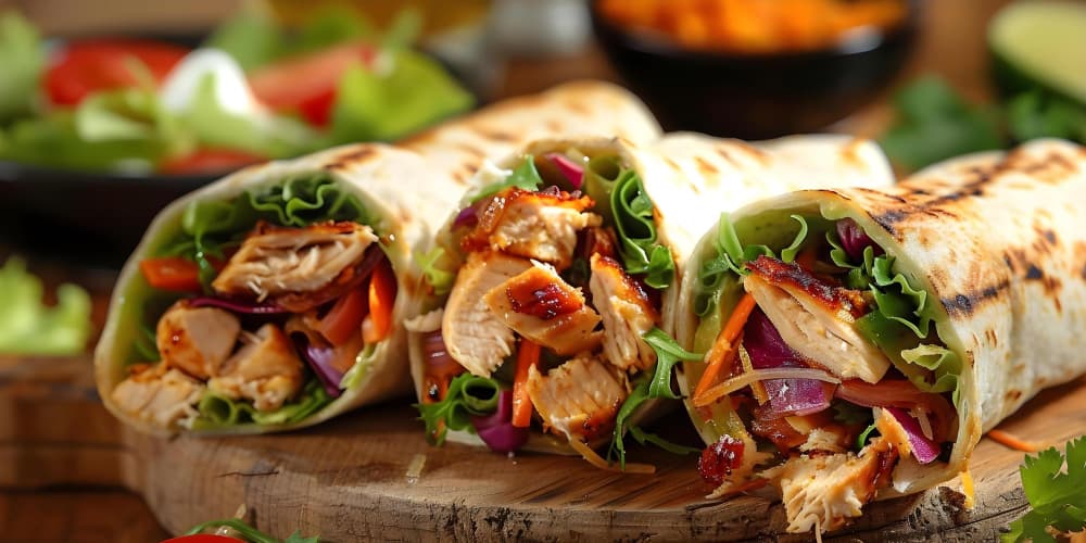 Quel repas faire pour des ados ? Le bar à wraps croustillants que personne ne boude